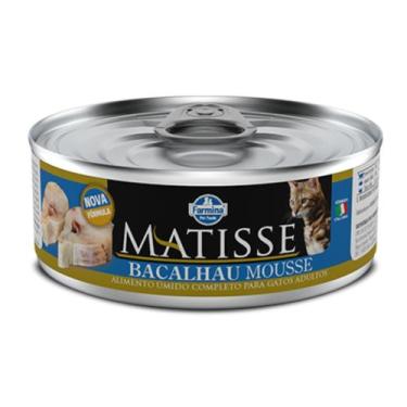 Imagem de Matisse Cat Wet Mousse Bacalhau 85g - Farmina