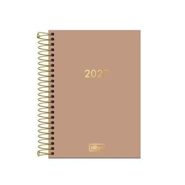 Imagem de Agenda Espiral Napoli Cores M5 2027 Bege - Tilibra