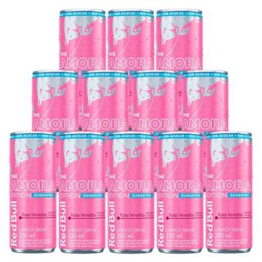 Imagem de Energético Red Bull Frutas Vermelhas Sem Açucar 250ml 12un