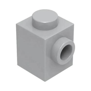 Imagem de 230 Peças De Blocos De Construção 1x1 Com Pinos Laterais Compatíveis C