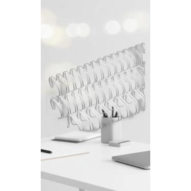 Imagem de Wire-o 7/8 2x1 A5 Branco para Encadernação 24un - Congratulations Stor