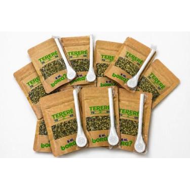Imagem de Kit Tereré Sabor Menta Black (10 Unidades) - E AI BORA, Menta black