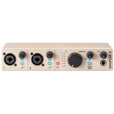 Imagem de Interface de Áudio Arturia MiniFuse 2 USB-C Portátil Champagne