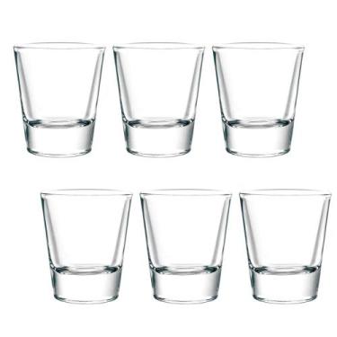 Imagem de Jogo de Copos Shoter Aguardente 42ml 6pçs Class Home