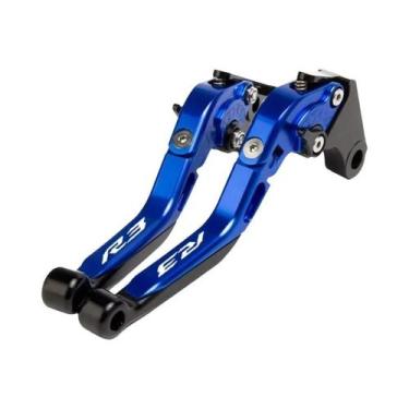 Imagem de Alavancas De Freio E Embreagem Dobráveis YZF R3 2015-2020, Acessórios 