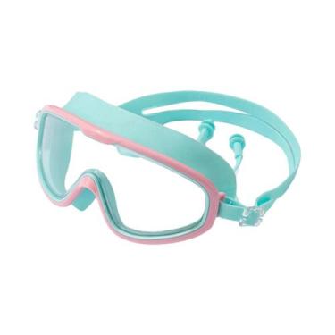 Imagem de Óculos De Natação À Prova d'Água Anti-UV Com Lente De Visão Ampla E Ar