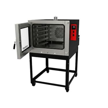 Imagem de Forno Turbo Elétrico Venâncio Elétrica FVT5E Aço Carbono Esmaltado 5 Esteiras Inox 380V