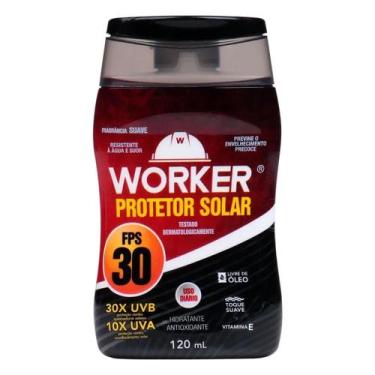 Imagem de Protetor Solar Fps 30 120ml Uva Uvpb Worker Profissional