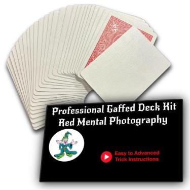 Imagem de Baralho de cartas especiais Ted's Sterling Magic Red Bicycle Rider  Ve