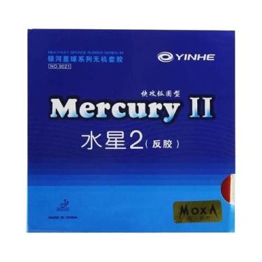 Imagem de Borracha De Tênis De Mesa YINHE Mercury 2 Azul Verde Para Ataque Rápid
