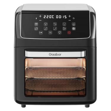 Imagem de Fritadeira Elétrica sem Óleo Gaabor Air Fryer Oven 12L 1800W Digital com Timer Preto 220V