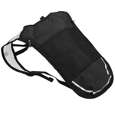 Imagem de Mochila de hidratação, confortável de usar Conveniente de usar Mochila de hidratação fácil de transportar Design de bolso de duas camadas para acampamento ao ar livre