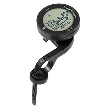 Imagem de Bicicleta computador sem fio à prova d'água bicicleta odômetro Tela LCD multifuncional velocímetro velocímetro mountain bike velocímetro