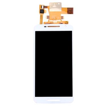 Imagem de Peças de reposição de reparo LCD + painel de toque para Motorla Moto X Play/X (3ª geração) / XT1562 / XT1563 5,5 polegadas (preta) Peças (cor branca)