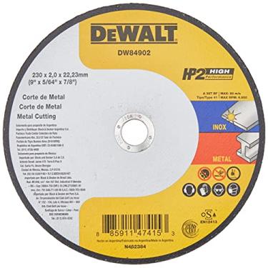Imagem de DEWALT Disco de Corte Inox de 9 Pol. x 2mm x 7/8 Pol. (228mm x 2mm x 22mm) DW84902