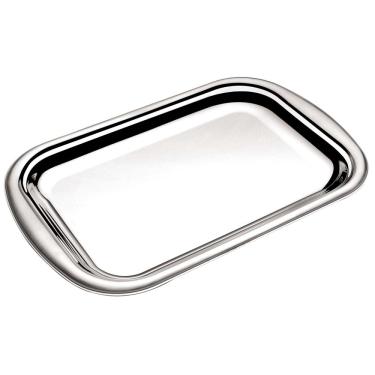 Imagem de Bandeja Retangular Tramontina Cosmos com Borda em Inox - 38,5 cm