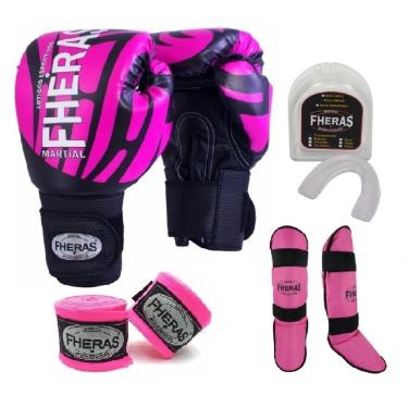 Imagem de Kit Boxe Muay Thai Fheras Top Elite (03000304)