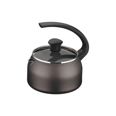 Imagem de Chaleira Tramontina Paris Textura Alumínio Revestimento Antiaderente Starflon Max Grafite 1,9 L Tramontina