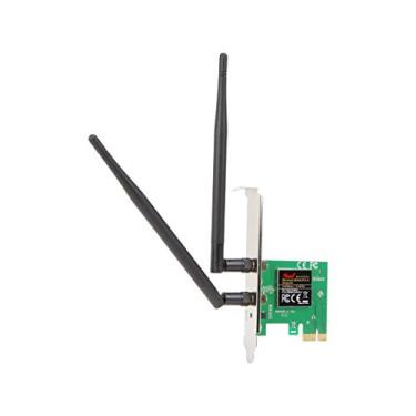 Imagem de Rosewill Adaptador sem fio N300 PCI-E WiFi, placa de rede PCI Express de 300 Mbps (2,4 GHz) para PC