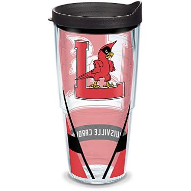 Imagem de Tervis Copo com isolamento de parede dupla, da Universidade de Louisville Cardinals feito nos EUA, 680 g, Vault