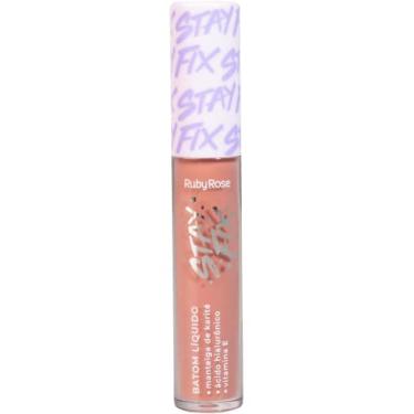 Imagem de Batom Líquido Stay Fix HB5698 CS40 Navi 8 Ruby Rose