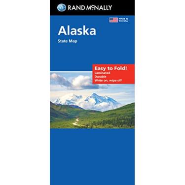 Imagem de Rand McNally Easy to Fold: Alaska State Laminated Map