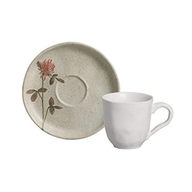 Imagem de CONJUNTO C/ 6 XÍCARAS DE CAFÉ C/ 6 PIRES BIO STONEWARE CAMPESTRE 120ml