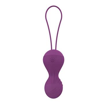 Imagem de Vibrador Feminino Anel Peniano e Estimulador de Clitóris Retardar a Ejaculação Brinquedos Sexuais Para Casais (Roxo)