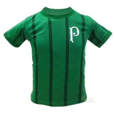 Imagem de Camiseta Infantil Palmeiras Listrada Oficial - Revedor