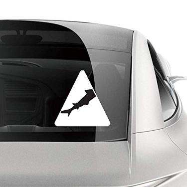 Imagem de DIYthinker Adesivo Streamline Shark Fierce Contorno Carro Motocicleta Bicicleta Bagagem Decalque