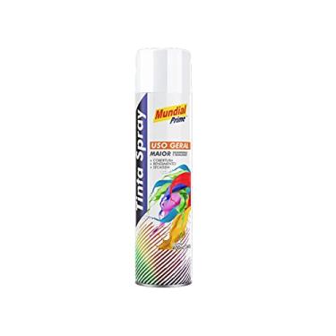 Imagem de Tinta Spray Branco Semi-brilhante Mundial prime 400ml Uso Geral