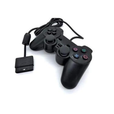 Controle Joystick USB para Computador PC Gamer PS2 e PS3 Dualshock - Feir -  Controle para PC - Magazine Luiza