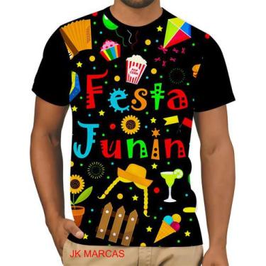 Imagem de Camiseta Camisa Festa Junina São João Arraial Unissex Hd K24 - Jk Marc