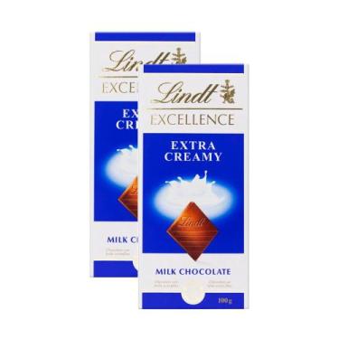 Imagem de Chocolate Lindt Excellence Extra Creamy Ao Leite 100G (2 Un)