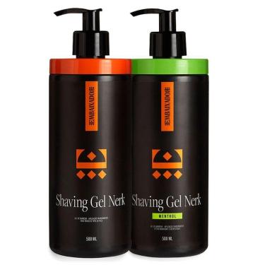 Imagem de Shaving Gel Nerk + Shaving Nerk Menthol Embaixador 500Ml
