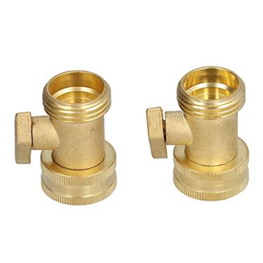 Imagem de Válvula de desligar, à prova de vazamento G3/4, fácil de usar válvula de parada de água para torneira para mangueira de jardim para dispositivos de irrigação