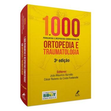 Imagem de Livro - 1000 Perguntas E Respostas Comentadas Em Ortopedia E Traumatol