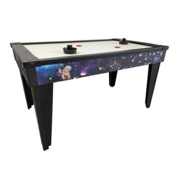 Mini Jogo Air Hockey De Mesa 71 cm Completo Portátil JH7056G - Tem