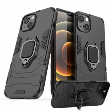 Imagem de Capa Capinha Case Compatível com iPhone 13 Normal - Protetora Resistente Durável Anti Impacto Queda Choque Armor Armadura Militar