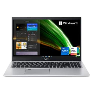Imagem de Acer Laptop Aspire 5 A515-56-702V | Tela IPS Full HD de 15,6 polegadas | Intel Core i7-1165G7 de 11ª geração | Gráficos Intel Iris Xe | 16GB DDR4 | SSD de 512 GB | WiFi 6 | Leitor de impressões digitais | Teclado BL | Windows 11