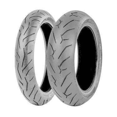 Imagem de Jogo Pneus de Moto Pirelli Diablo Rosso II 120/70R17 58W + 160/60R17 69W TL