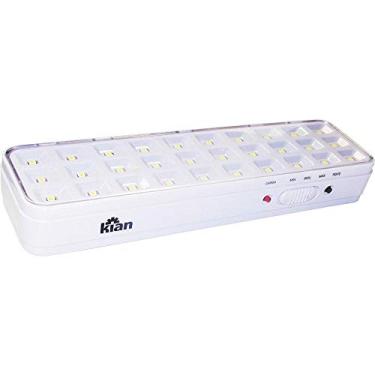 Imagem de Kian - Luminária de Emergência Portátil 1,5W 6.500K Branca Fria Bivolt