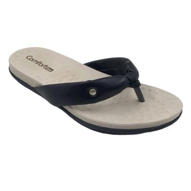 Imagem de Chinelo Ortopedico Comfortflex 2340402 Preto