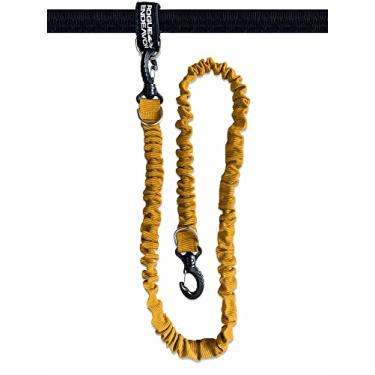 Imagem de Rogue Endeavor Coleira elástica de 3 pontos para SUP (prancha de stand up paddle), caiaque e canoa. pivô central para facilitar a transição. Nylon macio, alongamento fácil, giro 360 (preto)