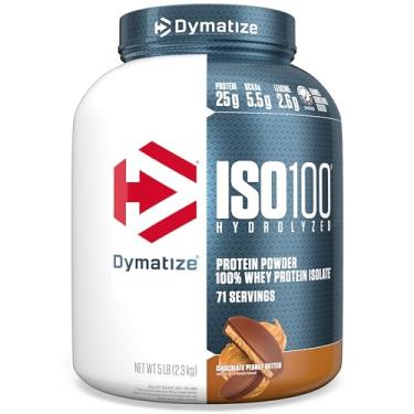 Imagem de Iso 100 - 100% Hydrolyzed (2,3Kg) - Sabor Chocolate Peanut Butter, Dymatize Nutrition