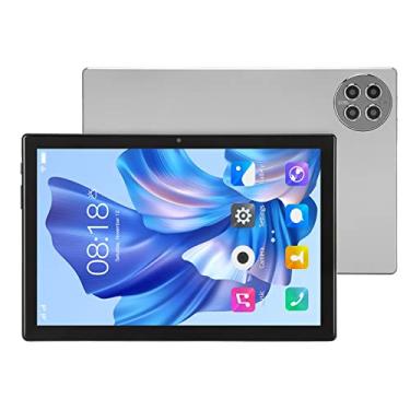 Imagem de Tablet Smart Tablet 12GB RAM 256GB ROM Suporte 4GLTE 5GWiFi 10in para Office (Cinza)