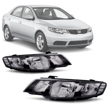 Imagem de Farol Kia Cerato 2009 2010 2011 2012 2013 09 10 11 12 13