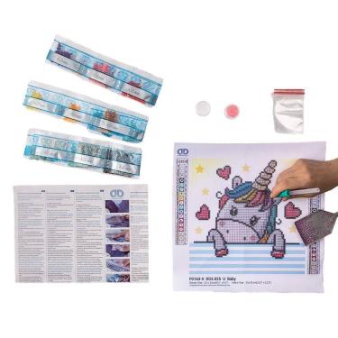 Imagem de Diamond Dotz Unicórnio Baby com 2.400 Dotz - Fun Divirta-se