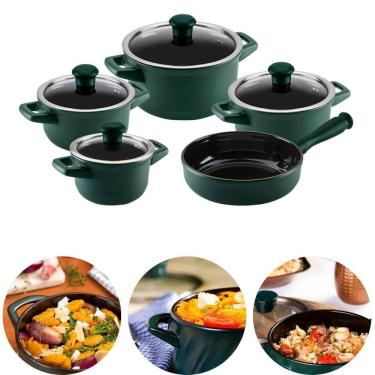 Imagem de Conjunto De Panela Duo Smart 5 Peças De Cerâmica Ceraflame