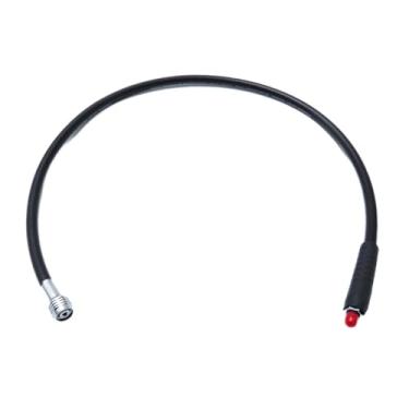 Imagem de Dynwave Mangueira de baixa pressão para mergulho, substituição para bcd portátil, fácil de instalar, 305psi, acessórios de mergulho para iniciantes, 100CM